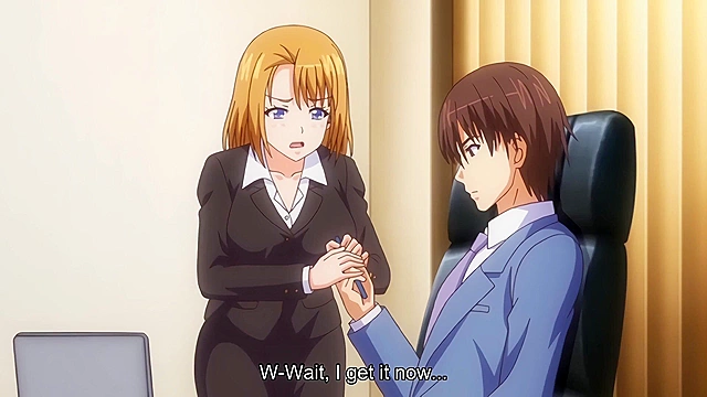 Punishment 2 ep2 - Busty hentai lesbian gets her virgin asshole fucked