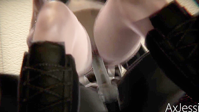 Jill Valentine gets rough anal fuck by Nemesis in bathroom