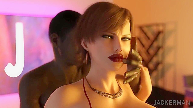 The Bully - 3D Milf toon gets her big ass doggy fucked by giant big black cock