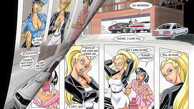 Futanari Trap Tranny Comixxx pack 6 Blonde Bimbos