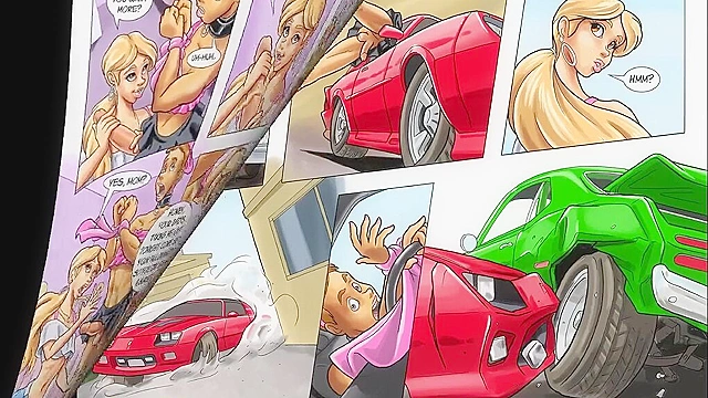 Futanari Trap Tranny Comixxx pack 6 Blonde Bimbos