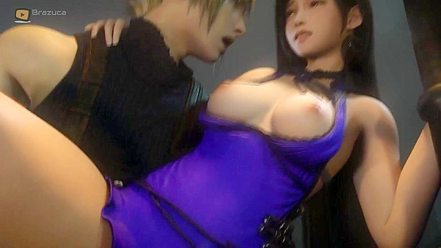 Tifa Lockhart Fucked & Creampied in the Flower Garden - Final Fantasy VII