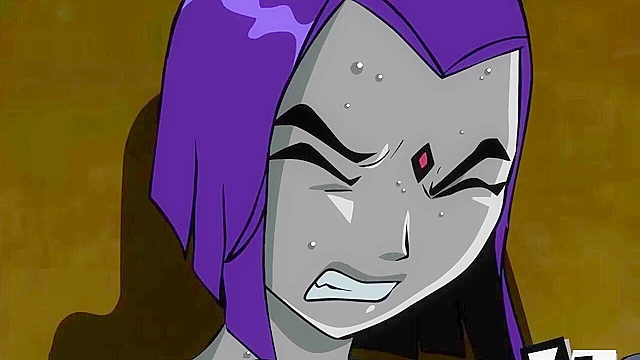 Slade Wilson pile drivers Raven's asshole