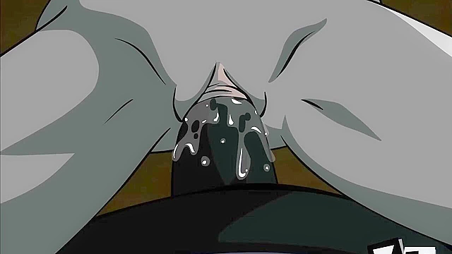 Slade Wilson pile drivers Raven's asshole