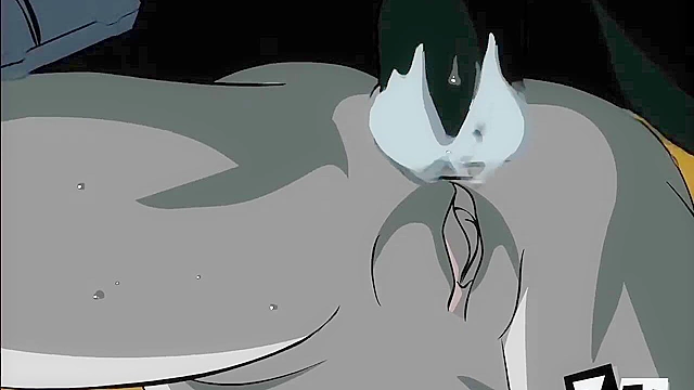 Slade Wilson pile drivers Raven's asshole