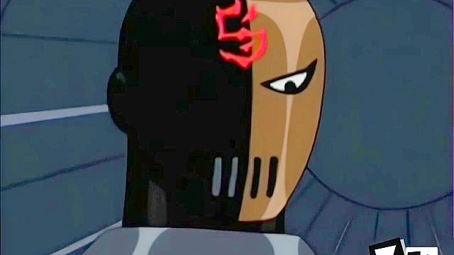 Slade Wilson pile drivers Raven's asshole