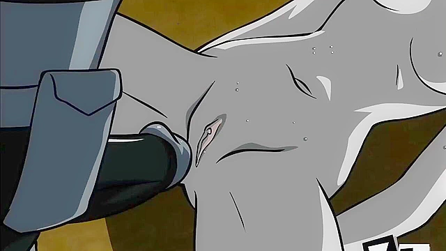 Slade Wilson pile drivers Raven's asshole