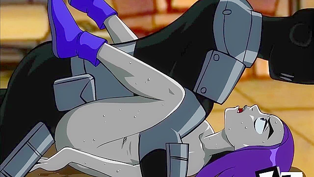 Slade Wilson pile drivers Raven's asshole