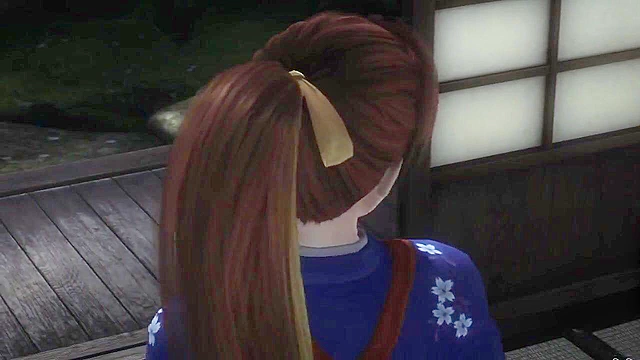 Kunoichi 1 - Animated 3D monster devours some humans