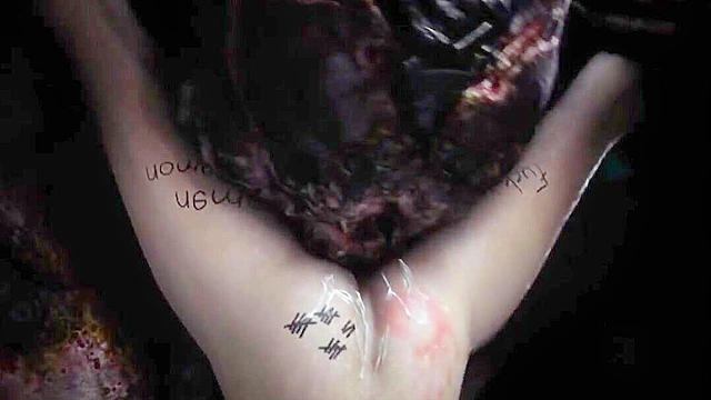 Kunoichi 1 - Animated 3D monster devours some humans