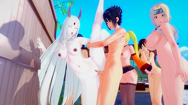 Naruto Fuck Fest - Sasuke fucks every girl in the Naruto universe