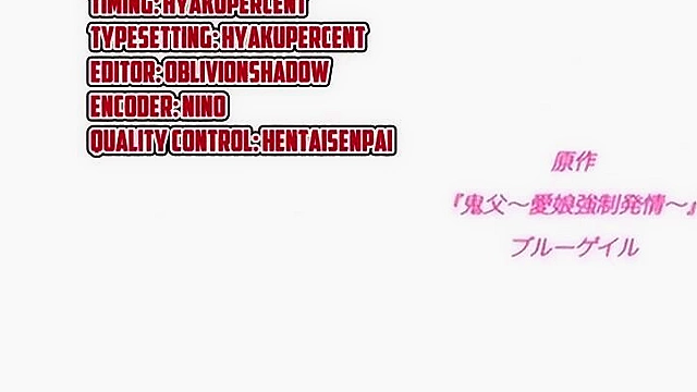 Demon Father Refresh 4 - Daughter fucked by dad and sister with strapon