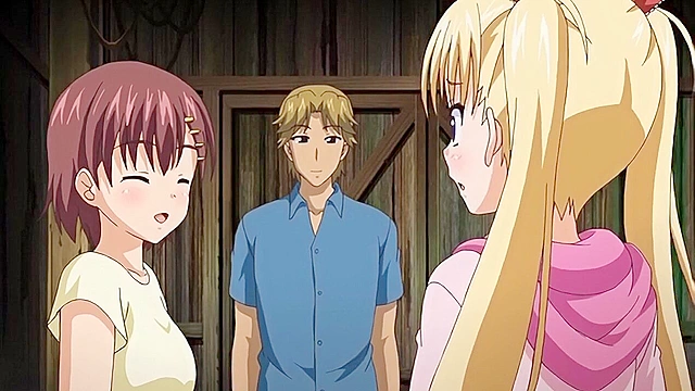 Demon Father Refresh 4 - Daughter fucked by dad and sister with strapon