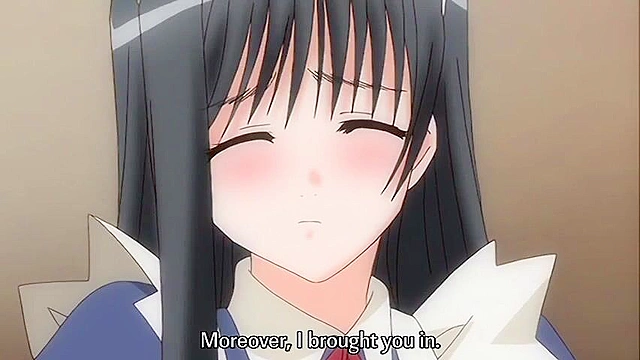 Shinshou Genmukan 1 - Hentai maid ass fucks yuri friend with strapon