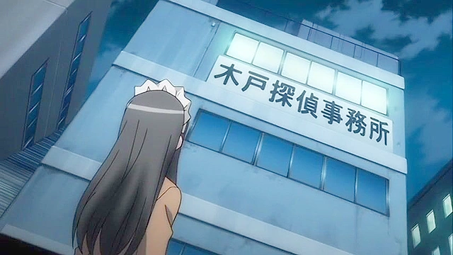 Shinshou Genmukan 1 - Hentai maid ass fucks yuri friend with strapon