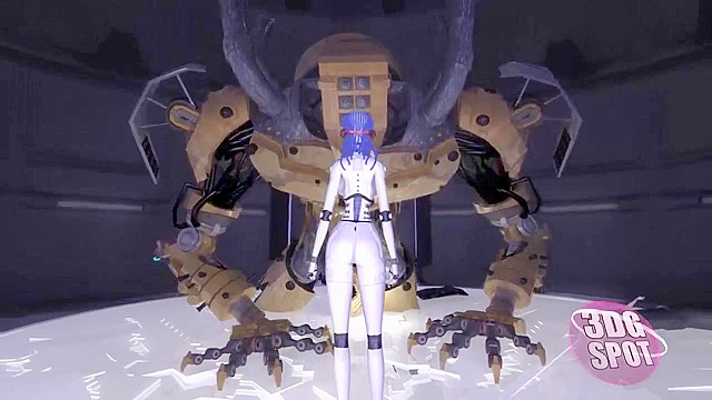 Doppelganger Alpha - Female warrior robot fucks everyone into submission