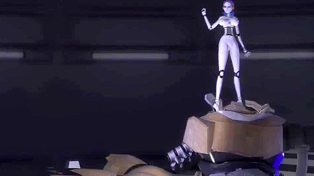 Doppelganger Alpha - Female warrior robot fucks everyone into submission