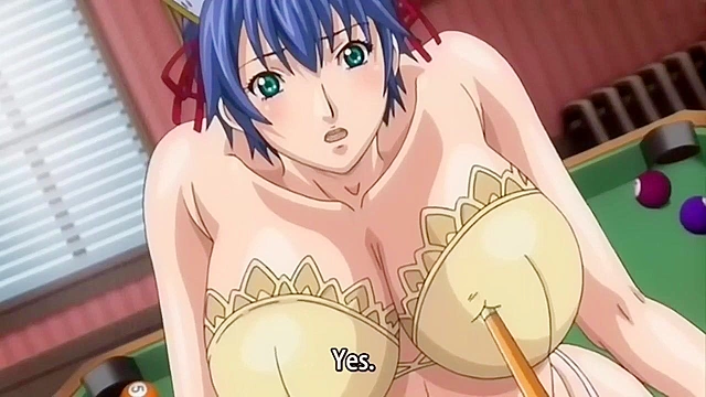 Starless 3 - Busty anime maid gets billiard balls shoved up her asshole