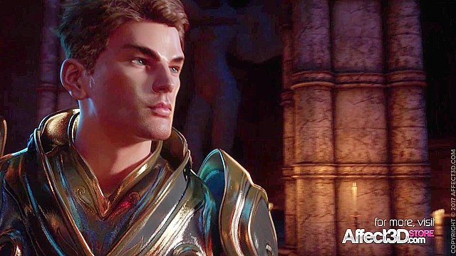 Blonde big tits vampire fucked hard by a beefy 3D cock