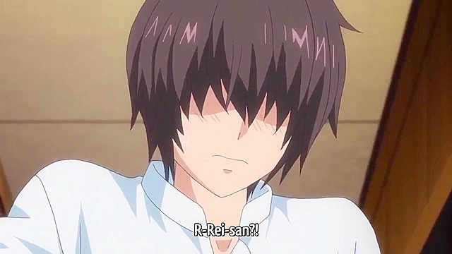 Mankitsu Happening 3 - Lucky pervert is hentai ass fucking busty employee at the store