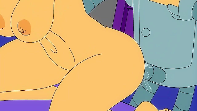 Futurama Amy gets fucked hard and cumshotted by Bender