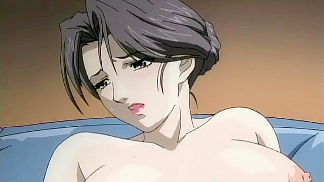 Busty cheating mother gets her ass fingered while fucking her son