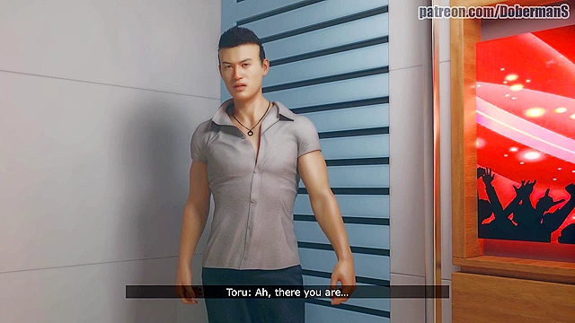 3D cheating porn - Boyfriend watches while his girlfriend fucks a huge dick to settle his debt