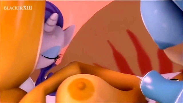 My little pony parody with furries yiffing