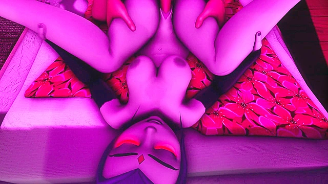 Raven from Teen Titans loses her control and fucks slave