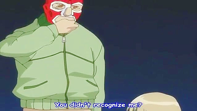 Masked intruder forces a big titty milf to suck his swollen cock