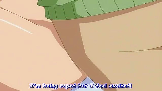 Masked intruder forces a big titty milf to suck his swollen cock