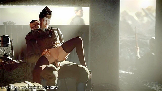 Hot Call of Cuty girls get rough fucked by big dicks compilation