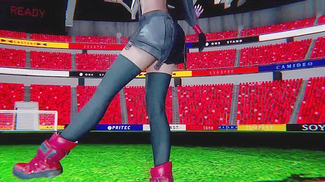 Everyone's favorite waifu Tifa gets double penetrated