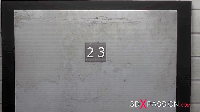 Doctor midget fucks hard a sexy cuffed ballgagged brunette slave in the lab