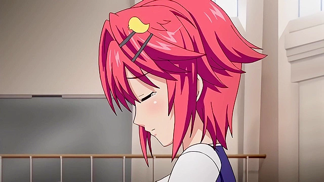 Black Classroom 1 - Busty gymnast anal fucked by hentai teacher