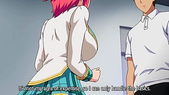 Black Classroom 1 - Busty gymnast anal fucked by hentai teacher