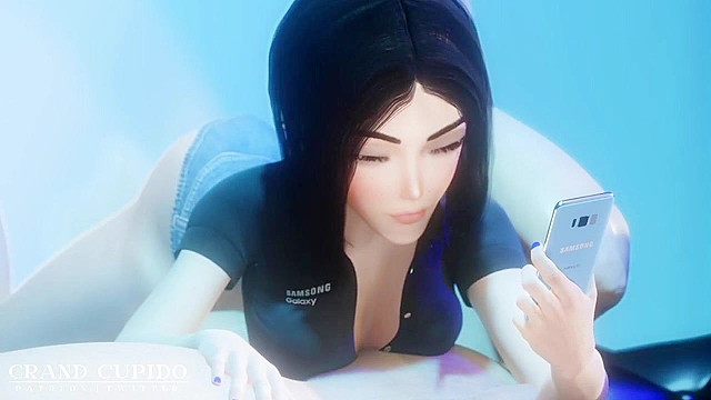 Samsung Sam Blowjob Commission Fucked in Mouth - short 3d porn blowjob