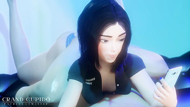 Samsung Sam Blowjob Commission Fucked in Mouth - short 3d porn blowjob