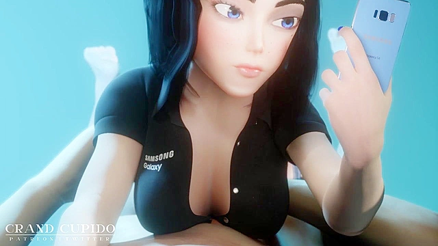 Samsung Sam Blowjob Commission Fucked in Mouth - short 3d porn blowjob