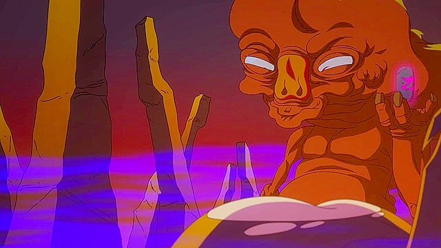 Demon monster tentacle fucks female ghostbuster in cartoon porn