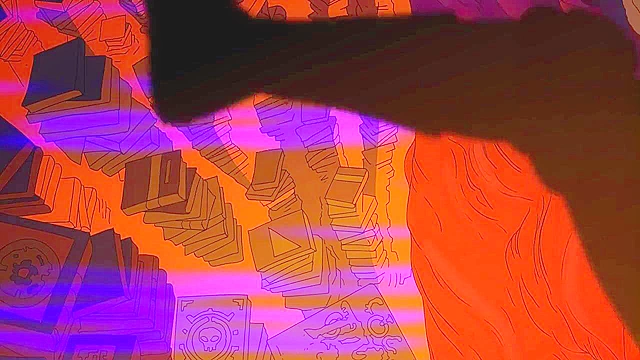 Demon monster tentacle fucks female ghostbuster in cartoon porn