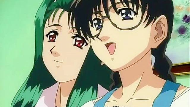 Shusaku Liberty 1 - Brainwashed lesbians give tied up schoolgirl enemas