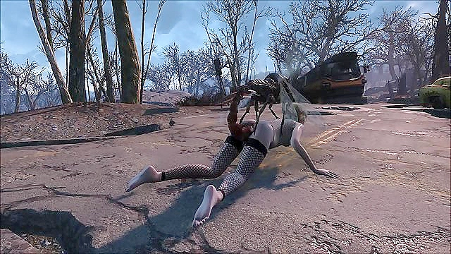 Fallout 4 Creatures of the Commonwealth fucking petite 3d teen outdoors