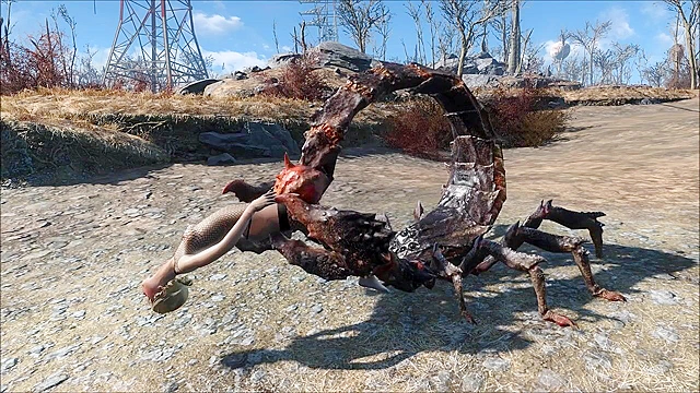 Fallout 4 Creatures of the Commonwealth fucking petite 3d teen outdoors