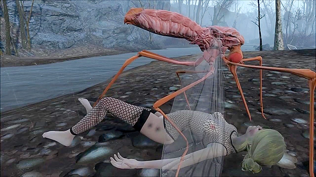 Fallout 4 Creatures of the Commonwealth fucking petite 3d teen outdoors