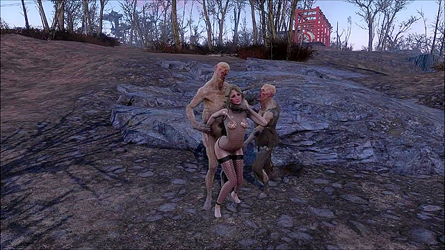 Fallout 4 Creatures of the Commonwealth fucking petite 3d teen outdoors