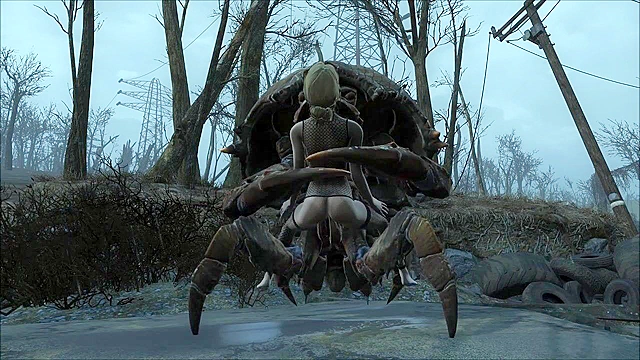 Fallout 4 Creatures of the Commonwealth fucking petite 3d teen outdoors