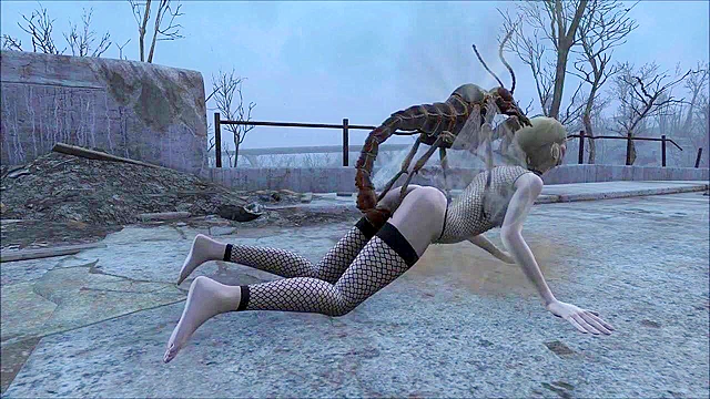 Fallout 4 Creatures of the Commonwealth fucking petite 3d teen outdoors