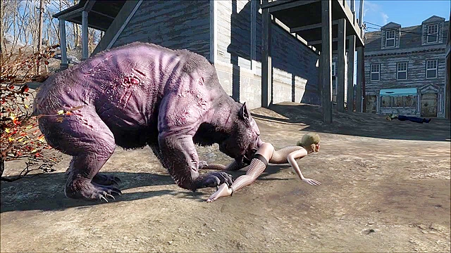 Fallout 4 Creatures of the Commonwealth fucking petite 3d teen outdoors
