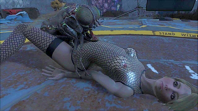 Fallout 4 Creatures of the Commonwealth fucking petite 3d teen outdoors